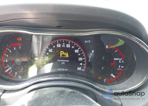 2020 Dodge Durango R/T Awd из США, поврежденный, VIN 1C4SDJCT1LC412343